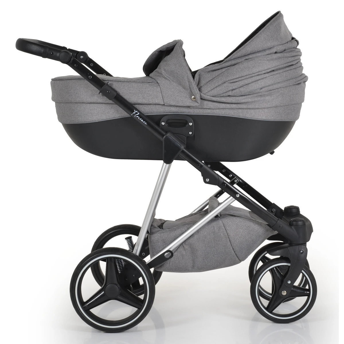 Cangaroo Florence Grey 3-in-1 Kinderwagen Incl. Autostoel 109996 5 Cangaroo Florence Grey 3-in-1 Kinderwagen Incl. Autostoel 109996 - Image 3