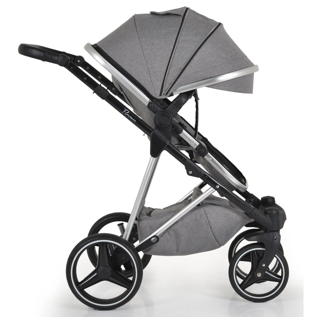 Cangaroo Florence Grey 3-in-1 Kinderwagen Incl. Autostoel 109996 11 Cangaroo Florence Grey 3-in-1 Kinderwagen Incl. Autostoel 109996 - Image 9