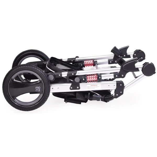 Cangaroo Gala Dark Grey/Silver 3-in-1 Combi Kinderwagen Incl. Autostoel. - Image 10