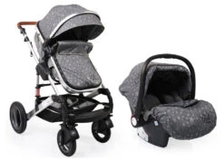 Cangaroo Gala Premium Stars 3-in-1 Combi Kinderwagen Incl. Autostoel 23 Cangaroo Gala Premium Stars 3-in-1 Combi Kinderwagen Incl. Autostoel -Baby Verkoop cangaroo gala premium stars kinderwagen 2