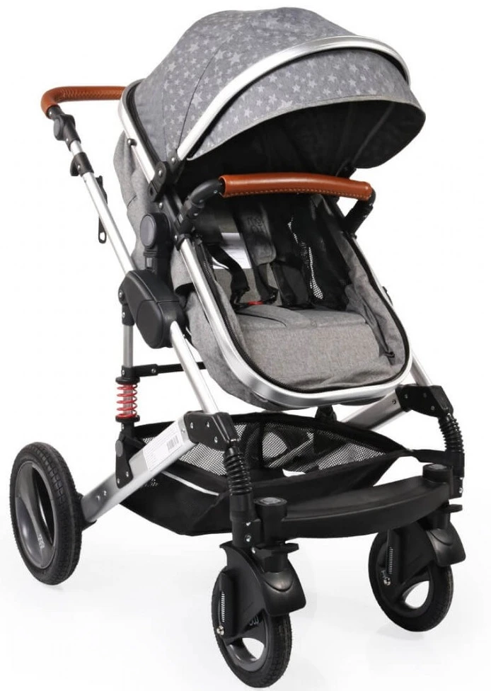 Cangaroo Gala Premium Stars 3-in-1 Combi Kinderwagen Incl. Autostoel 5 Cangaroo Gala Premium Stars 3-in-1 Combi Kinderwagen Incl. Autostoel - Image 3