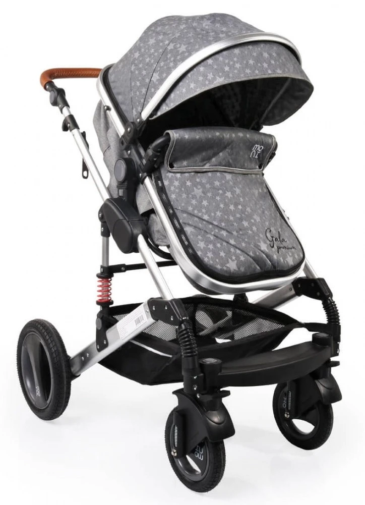 Cangaroo Gala Premium Stars 3-in-1 Combi Kinderwagen Incl. Autostoel 4 Cangaroo Gala Premium Stars 3-in-1 Combi Kinderwagen Incl. Autostoel - Image 2