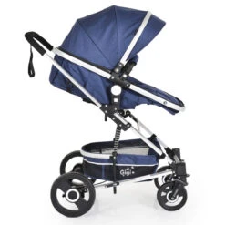 Cangaroo Gigi Denim 3-in-1 Combi Kinderwagen Incl. Autostoel -Baby Verkoop cangaroo gigi denim 3 in 1 combi kinderwagen 11