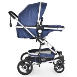 Cangaroo Gigi Denim 3-in-1 Combi Kinderwagen Incl. Autostoel -Baby Verkoop cangaroo gigi denim 3 in 1 combi kinderwagen 12