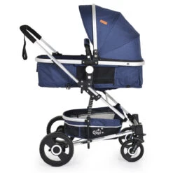 Cangaroo Gigi Denim 3-in-1 Combi Kinderwagen Incl. Autostoel -Baby Verkoop cangaroo gigi denim 3 in 1 combi kinderwagen 3