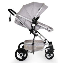 Cangaroo Gigi Light Grey 3-in-1 Combi Kinderwagen Incl. Autostoel -Baby Verkoop cangaroo gigi light grey 3 in 1 combi kinderwagen 11