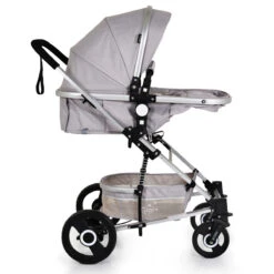 Cangaroo Gigi Light Grey 3-in-1 Combi Kinderwagen Incl. Autostoel -Baby Verkoop cangaroo gigi light grey 3 in 1 combi kinderwagen 12