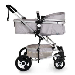 Cangaroo Gigi Light Grey 3-in-1 Combi Kinderwagen Incl. Autostoel -Baby Verkoop cangaroo gigi light grey 3 in 1 combi kinderwagen 4