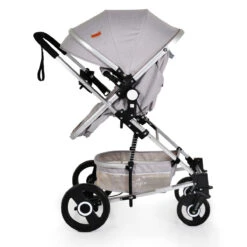 Cangaroo Gigi Light Grey 3-in-1 Combi Kinderwagen Incl. Autostoel -Baby Verkoop cangaroo gigi light grey 3 in 1 combi kinderwagen 7