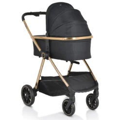 Cangaroo Hydra Black 2-in-1 Kinderwagen Incl. Adapter -Baby Verkoop cangaroo hydra black 2 in 1 kinderwagen incl. adapter 3