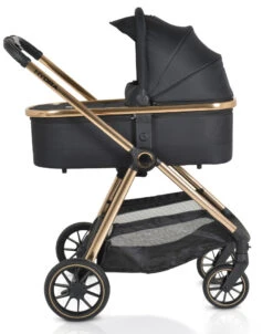 Cangaroo Hydra Black 2-in-1 Kinderwagen Incl. Adapter -Baby Verkoop cangaroo hydra black 2 in 1 kinderwagen incl. adapter 4