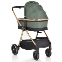 Cangaroo Hydra Green 2-in-1 Kinderwagen Incl. Adapter -Baby Verkoop cangaroo hydra green 2 in 1 kinderwagen incl. adapter 3