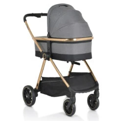 Cangaroo Hydra Grey 2-in-1 Kinderwagen Incl. Adapter -Baby Verkoop cangaroo hydra grey 2 in 1 kinderwagen incl. adapter 3