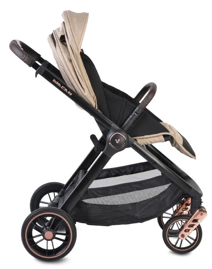 Cangaroo Macan Grey 3-in-1 Combi Kinderwagen Incl. Autostoel 2819 - Image 6