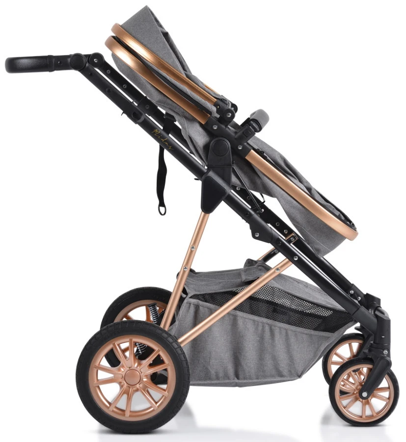 Cangaroo Midas Grey 3-in-1 Combi Kinderwagen Incl. Autostoel 11 Cangaroo Midas Grey 3-in-1 Combi Kinderwagen Incl. Autostoel - Image 10