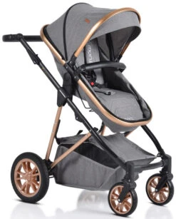 Cangaroo Midas Grey 3-in-1 Combi Kinderwagen Incl. Autostoel 22 Cangaroo Midas Grey 3-in-1 Combi Kinderwagen Incl. Autostoel -Baby Verkoop cangaroo midas grey 3 in 1 combi kinderwagen incl. autostoel 4