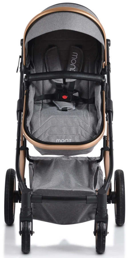 Cangaroo Midas Grey 3-in-1 Combi Kinderwagen Incl. Autostoel 7 Cangaroo Midas Grey 3-in-1 Combi Kinderwagen Incl. Autostoel - Image 6