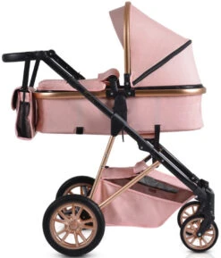 Cangaroo Midas Pink 3-in-1 Combi Kinderwagen Incl. Autostoel 17 Cangaroo Midas Pink 3-in-1 Combi Kinderwagen Incl. Autostoel -Baby Verkoop cangaroo midas pink 3 in 1 combi kinderwagen incl. autostoel 2 1