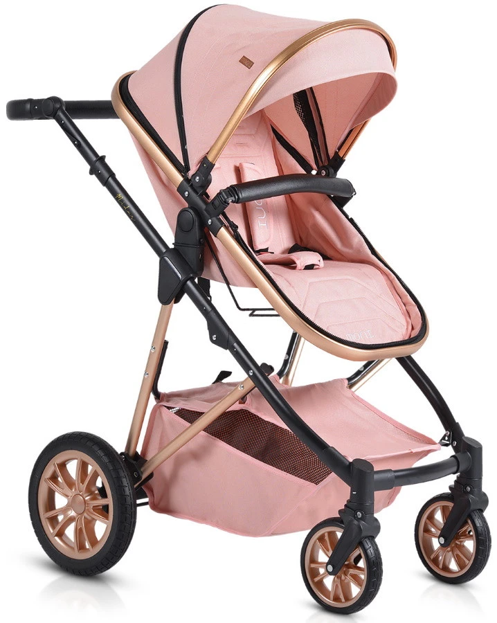 Cangaroo Midas Pink 3-in-1 Combi Kinderwagen Incl. Autostoel 8 Cangaroo Midas Pink 3-in-1 Combi Kinderwagen Incl. Autostoel - Image 6