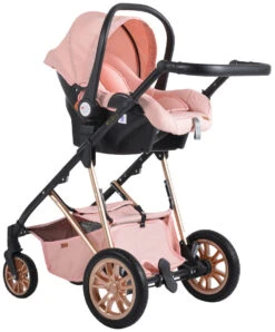 Cangaroo Midas Pink 3-in-1 Combi Kinderwagen Incl. Autostoel 23 Cangaroo Midas Pink 3-in-1 Combi Kinderwagen Incl. Autostoel -Baby Verkoop cangaroo midas pink 3 in 1 combi kinderwagen incl. autostoel 7