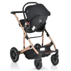 Cangaroo Thira Black 3-in-1 Combi Kinderwagen Incl. Autostoel -Baby Verkoop cangaroo thira black 3 in 1 combi kinderwagen 19