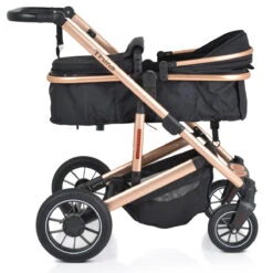 Cangaroo Thira Black 3-in-1 Combi Kinderwagen Incl. Autostoel -Baby Verkoop cangaroo thira black 3 in 1 combi kinderwagen 3