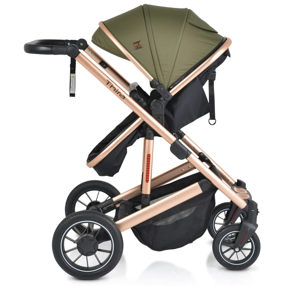 Cangaroo Thira Green 3-in-1 Combi Kinderwagen Incl. Autostoel 13 Cangaroo Thira Green 3-in-1 Combi Kinderwagen Incl. Autostoel - Image 11