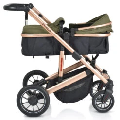 Cangaroo Thira Green 3-in-1 Combi Kinderwagen Incl. Autostoel 24 Cangaroo Thira Green 3-in-1 Combi Kinderwagen Incl. Autostoel -Baby Verkoop cangaroo thira green 3 in 1 combi kinderwagen 3