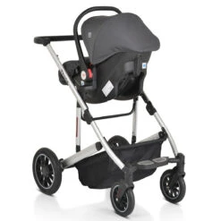 Cangaroo Thira Grey 3-in-1 Combi Kinderwagen Incl. Autostoel -Baby Verkoop cangaroo thira grey 3 in 1 combi kinderwagen 19