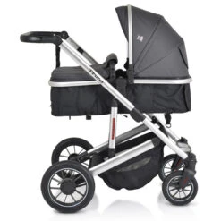 Cangaroo Thira Grey 3-in-1 Combi Kinderwagen Incl. Autostoel -Baby Verkoop cangaroo thira grey 3 in 1 combi kinderwagen 2