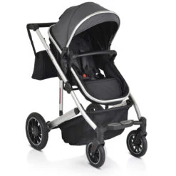 Cangaroo Thira Grey 3-in-1 Combi Kinderwagen Incl. Autostoel -Baby Verkoop cangaroo thira grey 3 in 1 combi kinderwagen 8