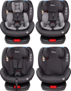 Ding Cruz Dark Grey 360° Isofix Autostoel 0-36kg DI-101920 21 Ding Cruz Dark Grey 360° Isofix Autostoel 0-36kg DI-101920 -Baby Verkoop di 101920 ding cruz dark grey 4options