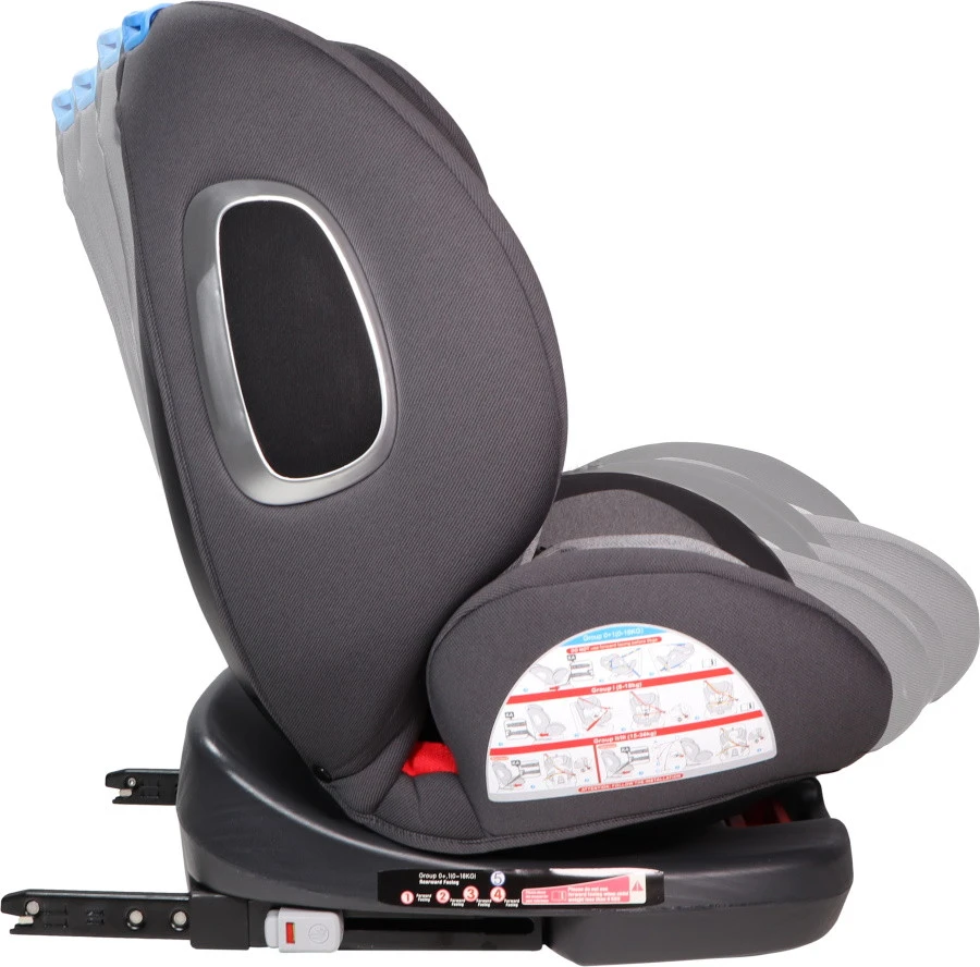 Ding Cruz Dark Grey 360° Isofix Autostoel 0-36kg DI-101920 4 Ding Cruz Dark Grey 360° Isofix Autostoel 0-36kg DI-101920 - Image 2