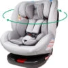 Ding Cruz Light Grey 360° Isofix Autostoel 0-36kg DI-101921 -Baby Verkoop di 101921 ding cruz light grey arrow