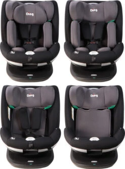 Ding Mace Black/Grey 360° I-Size Autostoel 0-36kg DI-111917 -Baby Verkoop di 111917 ding mace black grey 05