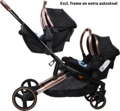 Ding Amigo Black/Rose 0-13kg Autostoel DI-191709 -Baby Verkoop ding amigo black rose 0 13kg autostoel di 191709