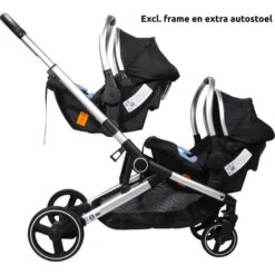 Ding Fenix Black/Black Autostoel 0-13kg -Baby Verkoop ding amigo black silver 0 13kg autostoel di 191708 3