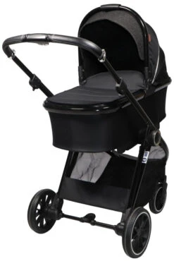 Ding Fenix Black/Black Kinderwagen DI-191701 -Baby Verkoop ding fenix black kinderwagen10