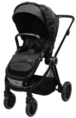 Ding Fenix Black/Black Kinderwagen DI-191701 -Baby Verkoop ding fenix black kinderwagen2