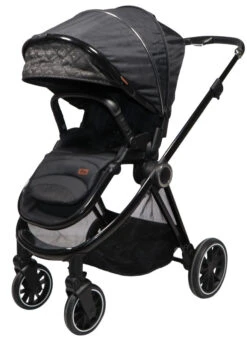 Ding Fenix Black/Black Kinderwagen DI-191701 -Baby Verkoop ding fenix black kinderwagen3