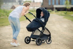 Ding Fenix Black/Black Kinderwagen DI-191701 -Baby Verkoop ding fenix black kinderwagen 4