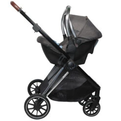 Ding Fenix Grey/Silver 3-in-1 Combi Kinderwagen Incl. Autostoel 34 Ding Fenix Grey/Silver 3-in-1 Combi Kinderwagen Incl. Autostoel -Baby Verkoop ding fenix greysilver kinderwagen17