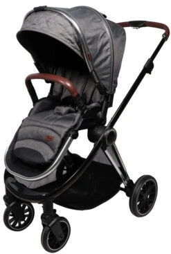 Ding Fenix Grey/Silver 3-in-1 Combi Kinderwagen Incl. Autostoel 23 Ding Fenix Grey/Silver 3-in-1 Combi Kinderwagen Incl. Autostoel -Baby Verkoop ding fenix greysilver kinderwagen2 1