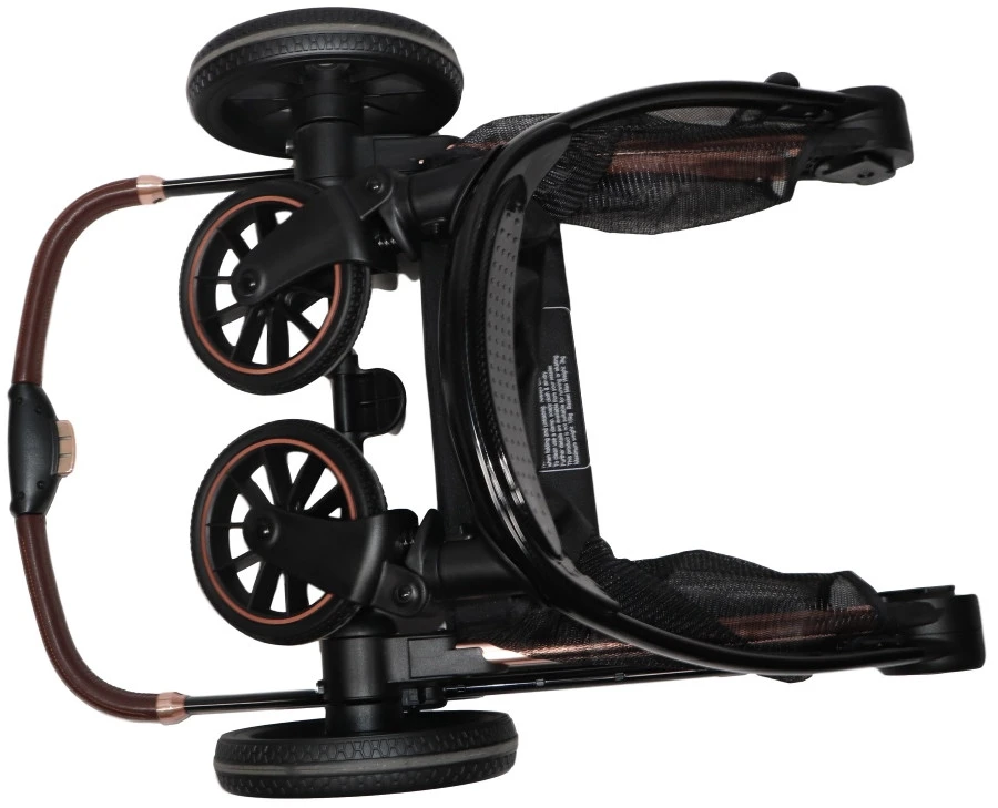 Ding Fenix Grey/Silver 3-in-1 Combi Kinderwagen Incl. Autostoel 18 Ding Fenix Grey/Silver 3-in-1 Combi Kinderwagen Incl. Autostoel - Image 16