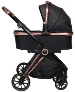 Ding Fenix Black/Rose Kinderwagen DI-191702 -Baby Verkoop ding fenix rose kinderwagen12