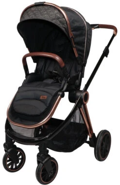 Ding Fenix Black/Rose Kinderwagen DI-191702 -Baby Verkoop ding fenix rose kinderwagen2