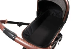 Ding Fenix Black/Rose 3-in-1 Combi Kinderwagen Incl. Autostoel -Baby Verkoop ding fenix rose kinderwagen9 1
