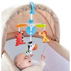 Eco Toys Blue Babymobiel Kinderwagen Speelgoed HC527701 -Baby Verkoop eco toys animals muziekmobiel 1