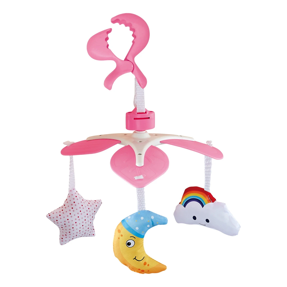 Eco Toys Pink Babymobiel Kinderwagen Speelgoed HC527702 3 Eco Toys Pink Babymobiel Kinderwagen Speelgoed HC527702