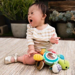 Infantino Go Gaga Mirror Pal Turtle Spiegel BK-216003 -Baby Verkoop infantino go gaga mirror pal turtle spiegel bk 216003 3